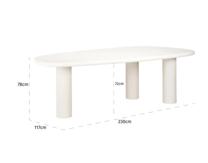 Eettafel Bloomstone 235cm by Richmond Interiors