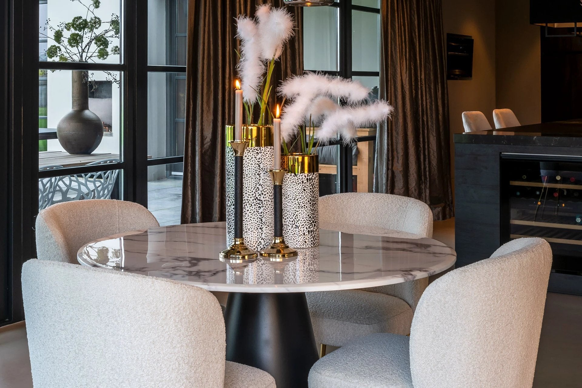 Eettafel Degas 120Ø by Richmond Interiors