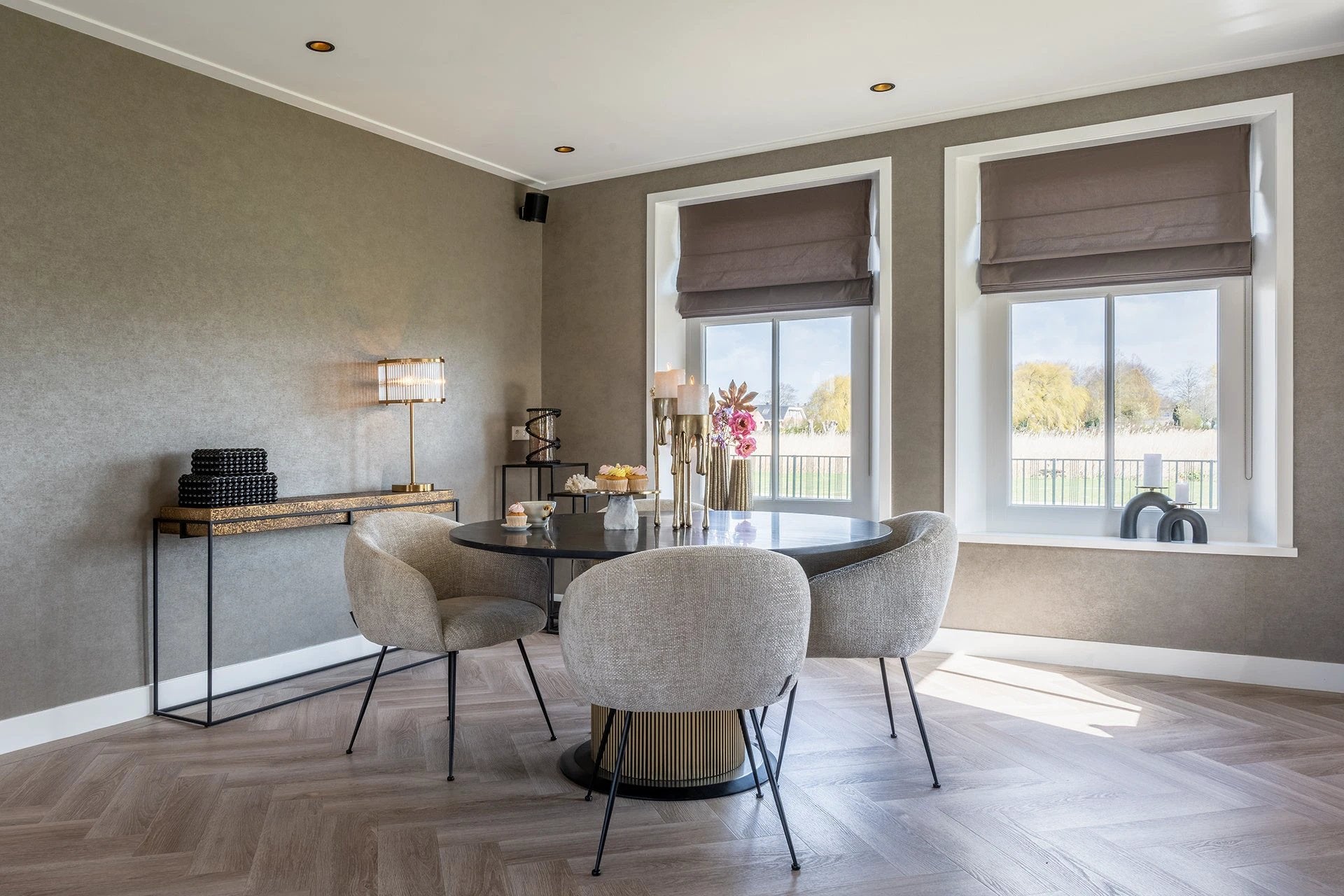 Eettafel Ironville Ø140 by Richmond Interiors