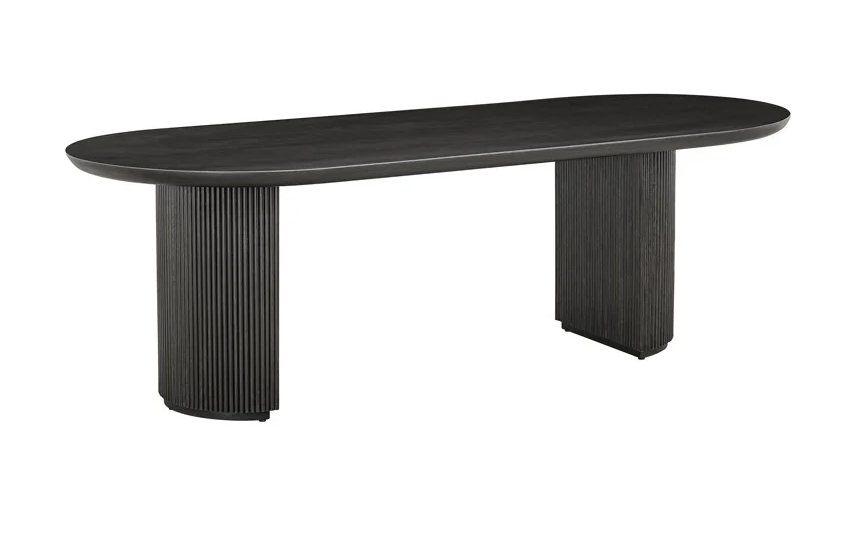 Eettafel Kingston dark coffee - in 2 maten - depauwwonen