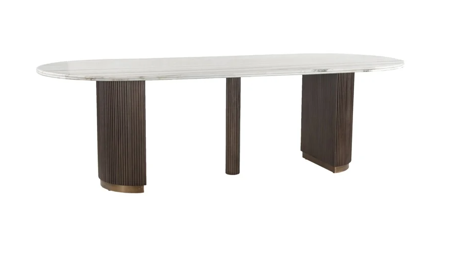 Eettafel Mayfield ovaal - in 2 maten - depauwwonen