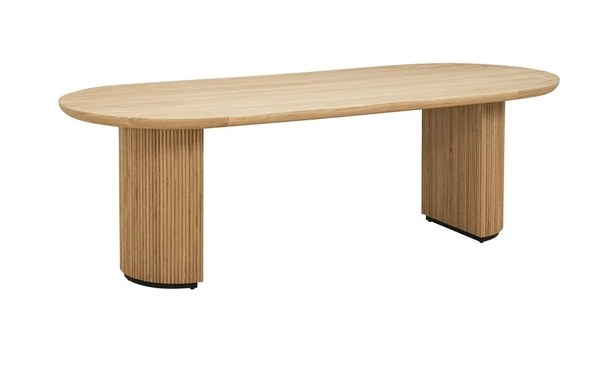 Eettafel Belfort ovaal - in 2 maten - depauwwonen