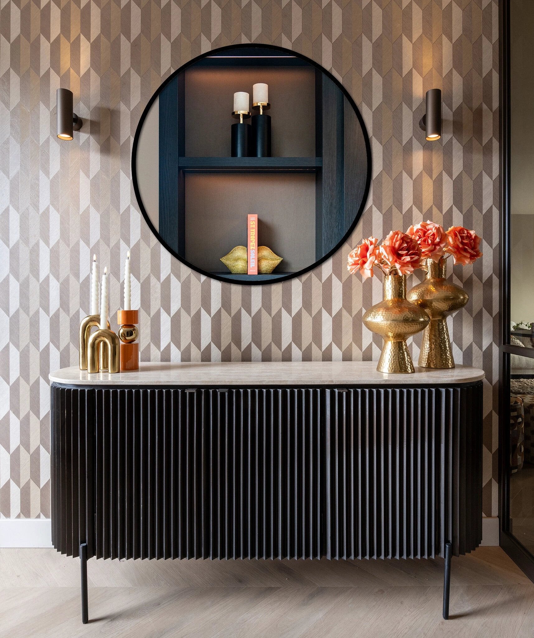 Dressoir Hampton (Donkerbruin) by Richmond Interiors