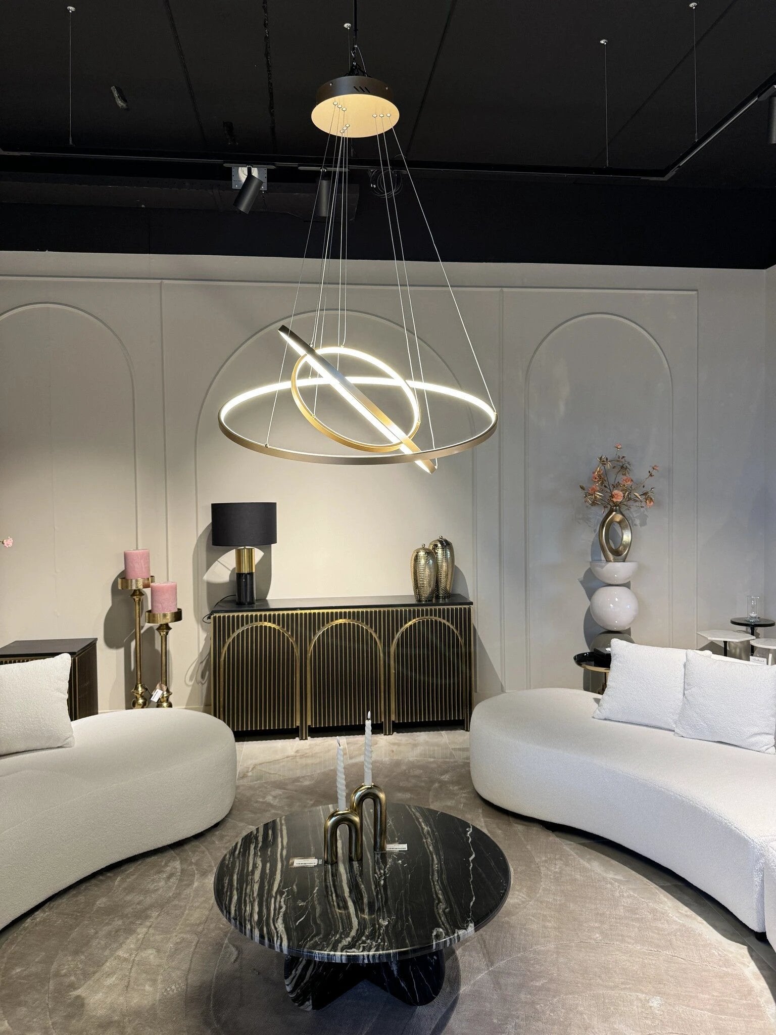 Kroonluchter Amira Goud by Richmond Interiors