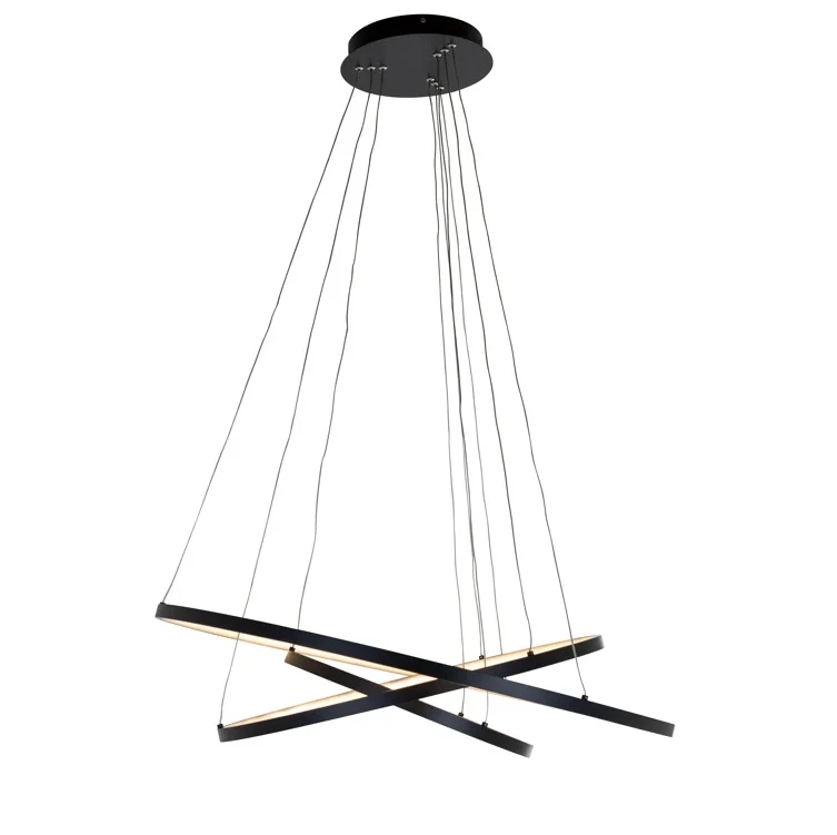 Kroonluchter Amira Zwart by Richmond Interiors