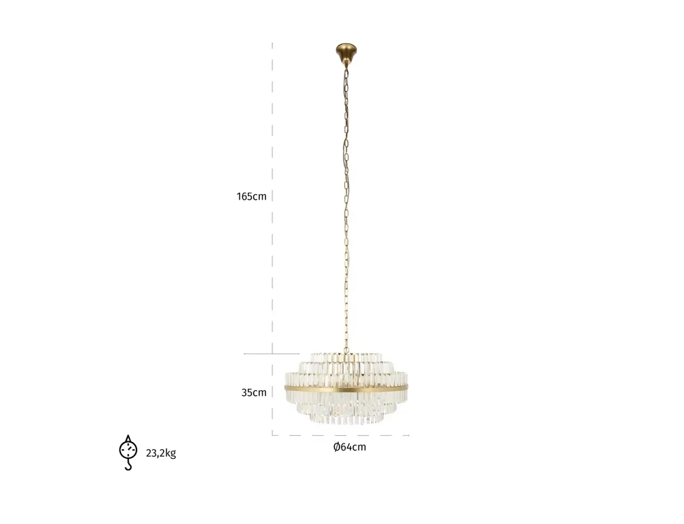 Kroonluchter Desire - Medium by Richmond Interiors