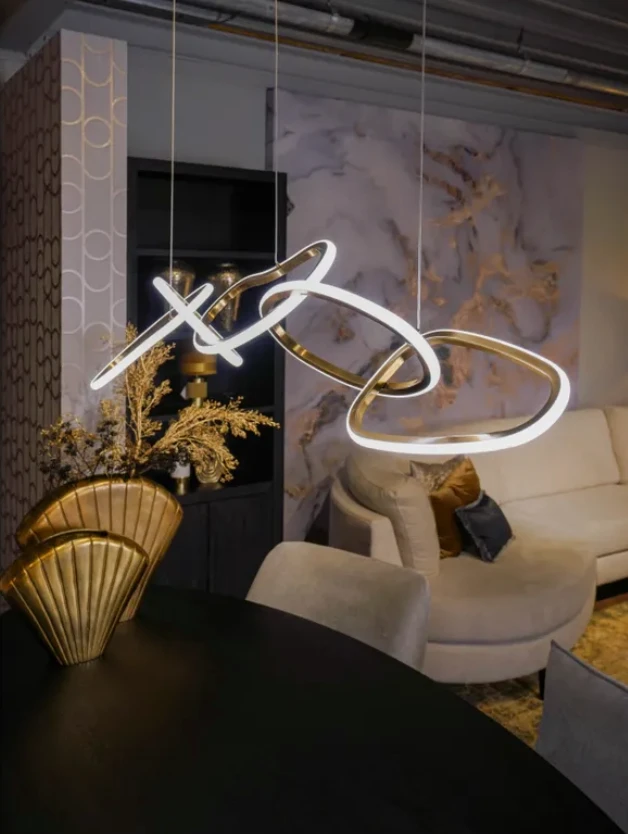 Hanglamp Flyn Goud by Richmond Interiors