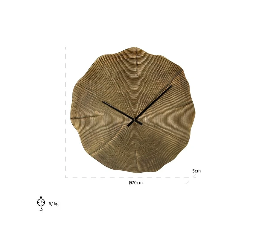 Klok Alien goud Ø70 cm by Richmond Interiors