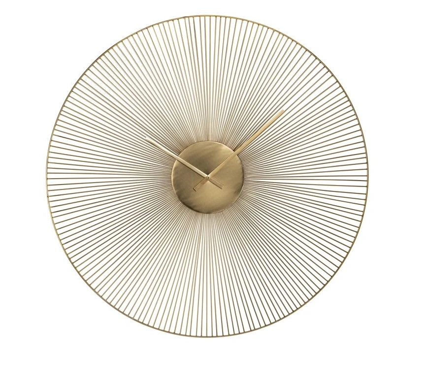 Klok Audrey goud Ø90 cm by Richmond Interiors