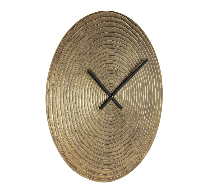 Klok Roan goud Ø74 cm - depauwwonen