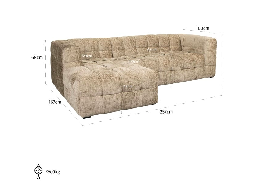 Sofa Merrol Desert Fusion - 2 variaties - depauwwonen