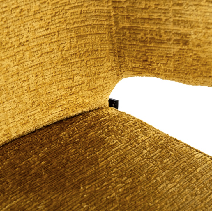 Barstoel Taylor Mustard Fusion - Laag - depauwwonen