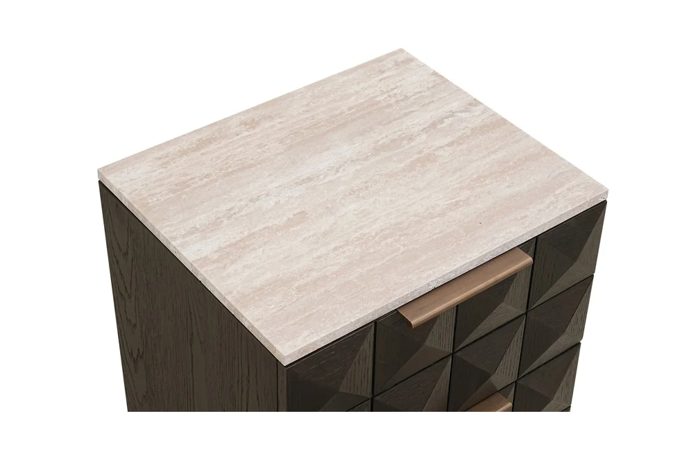 Nachtkastje Claremont - 2 Laden - depauwwonen