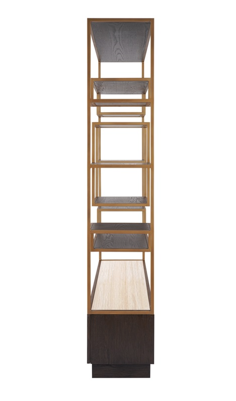 Open kast Claremont - bruin - depauwwonen