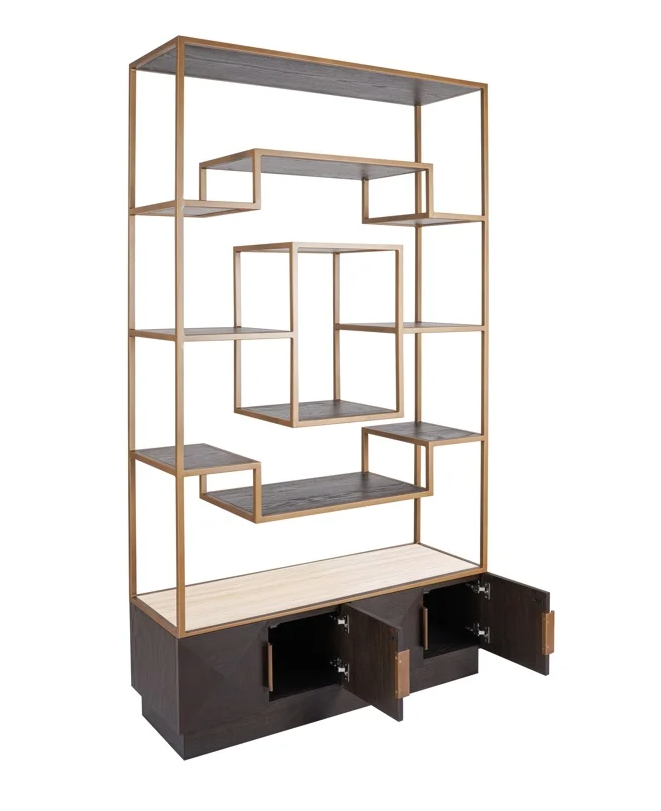 Open kast Claremont - bruin - depauwwonen