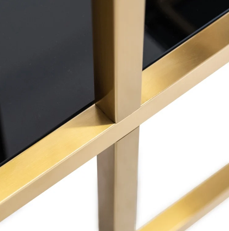 Open kast Magnus brushed goud - depauwwonen