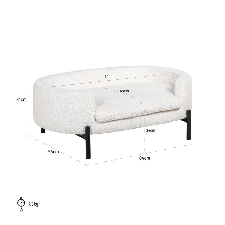 Huisdierenbed Dolly | white sheep by Richmond Interiors