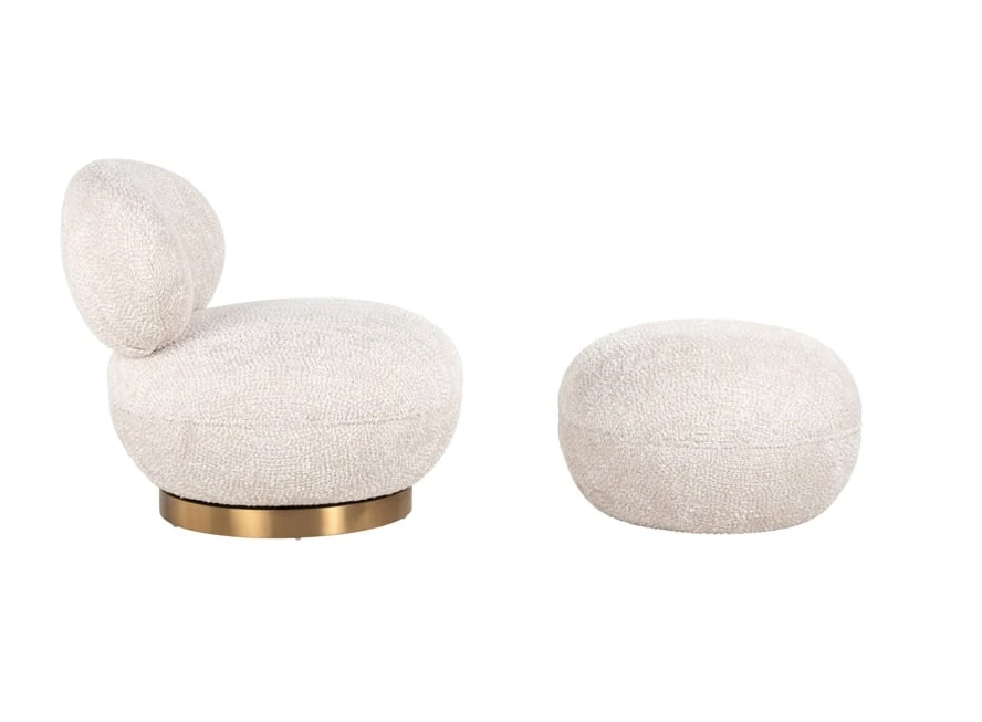 Poef Jace Lovely Cream by Richmond Interiors