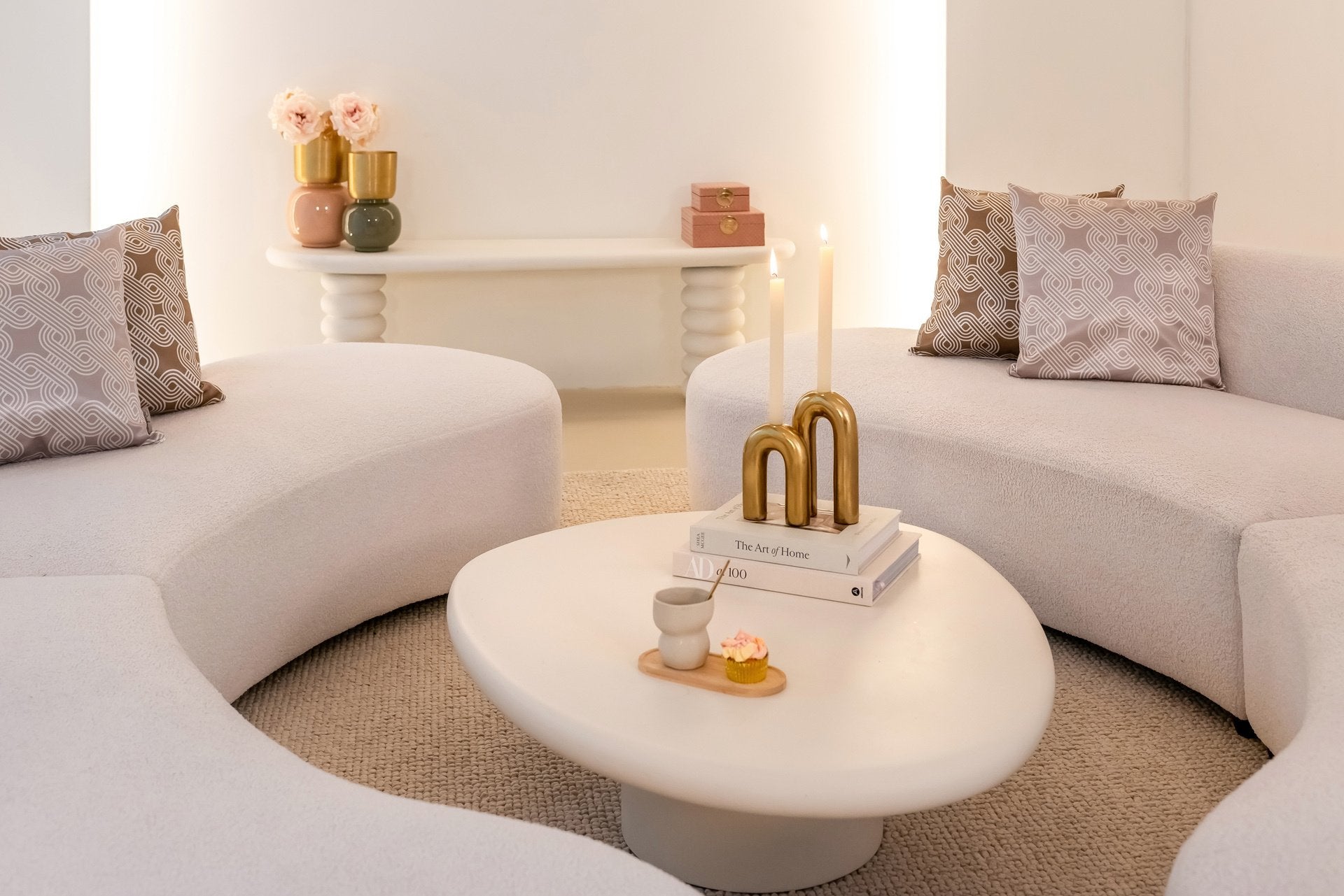 Salontafel Bloomstone 110 x 90cm - depauwwonen