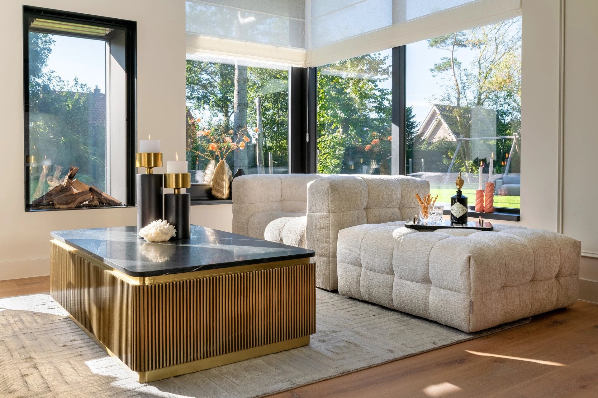 Salontafel Ironville Goud by Richmond Interiors