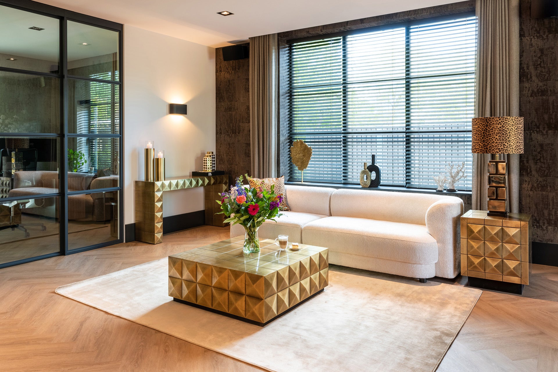 Salontafel Collada Goud - depauwwonen