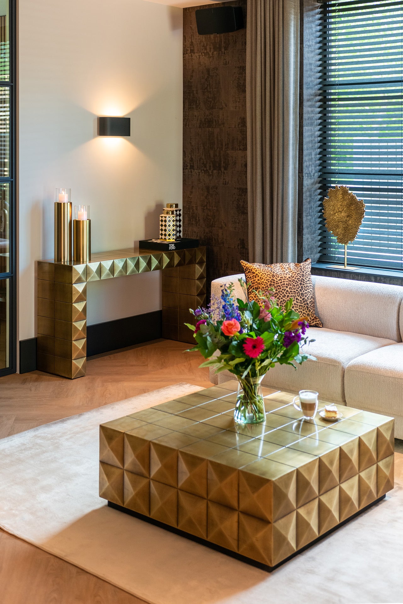 Salontafel Collada Goud - depauwwonen