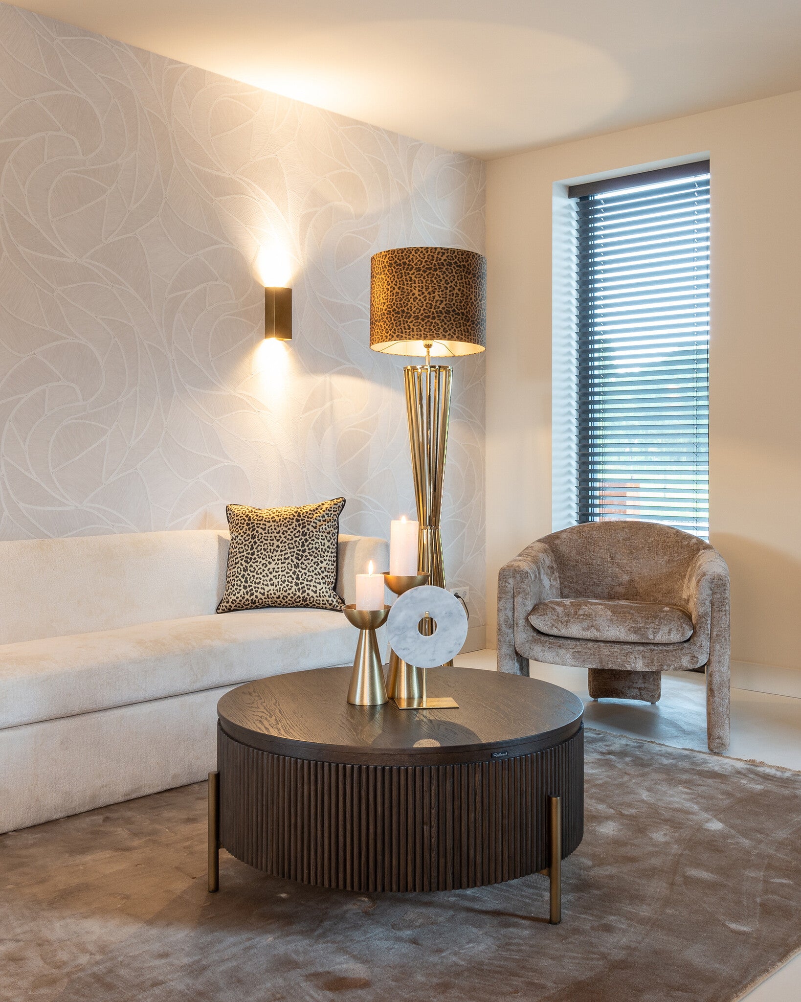 Salontafel Luxor 90Ø by Richmond Interiors