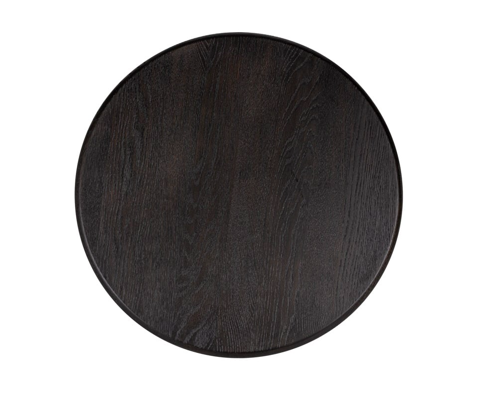 Salontafel Macaron rustiek zwart - depauwwonen