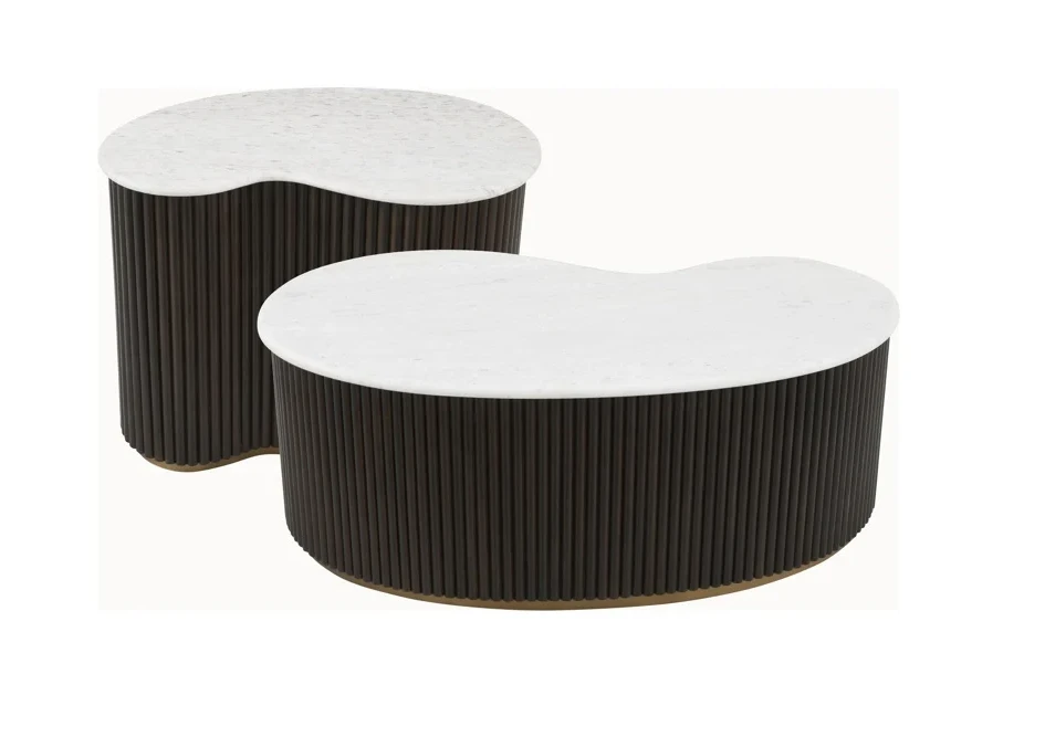 Salontafel Mayfield set van 2 - bruin by Richmond Interiors