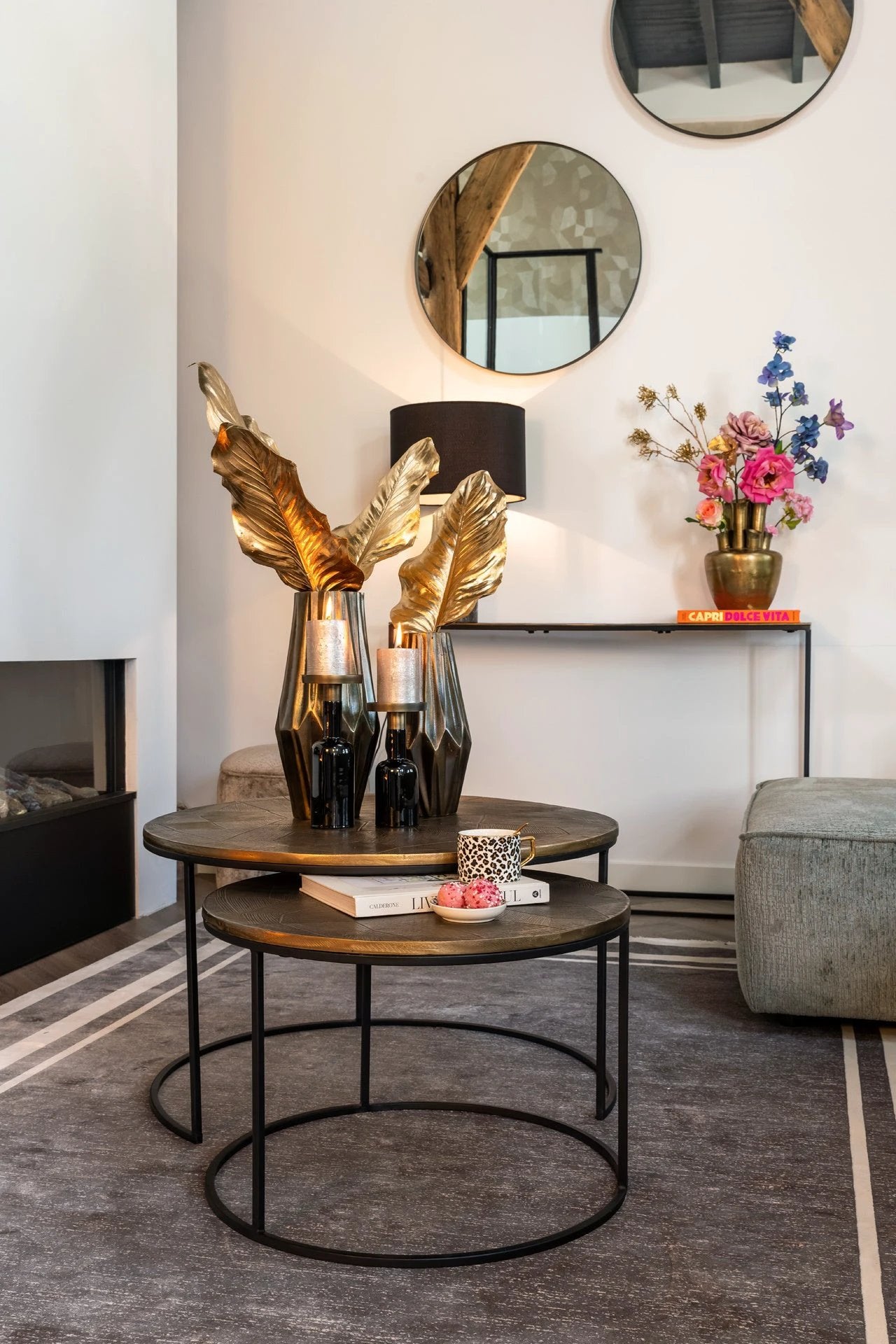 Salontafel Tulum set van 2 by Richmond Interiors