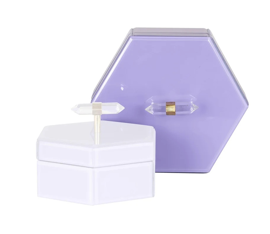 Sieraden Doos Jutta lila - groot - depauwwonen