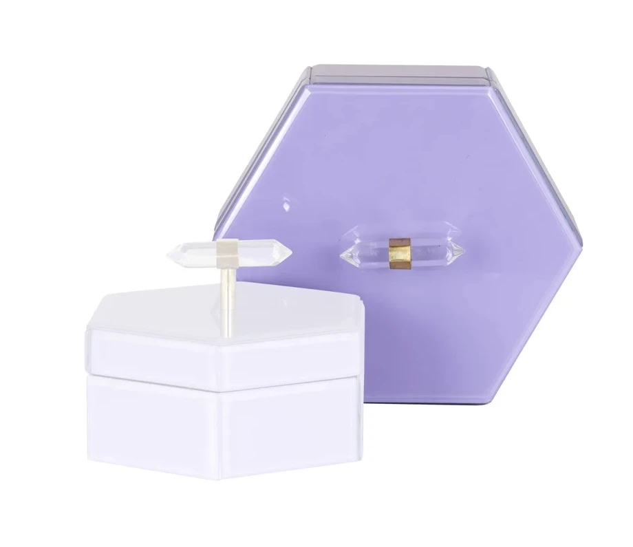 Sieraden Doos Jutta lila - groot by Richmond Interiors