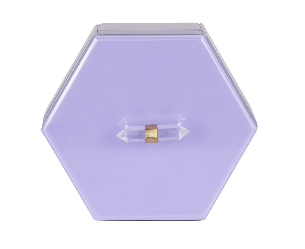 Sieraden Doos Jutta lila - groot - depauwwonen