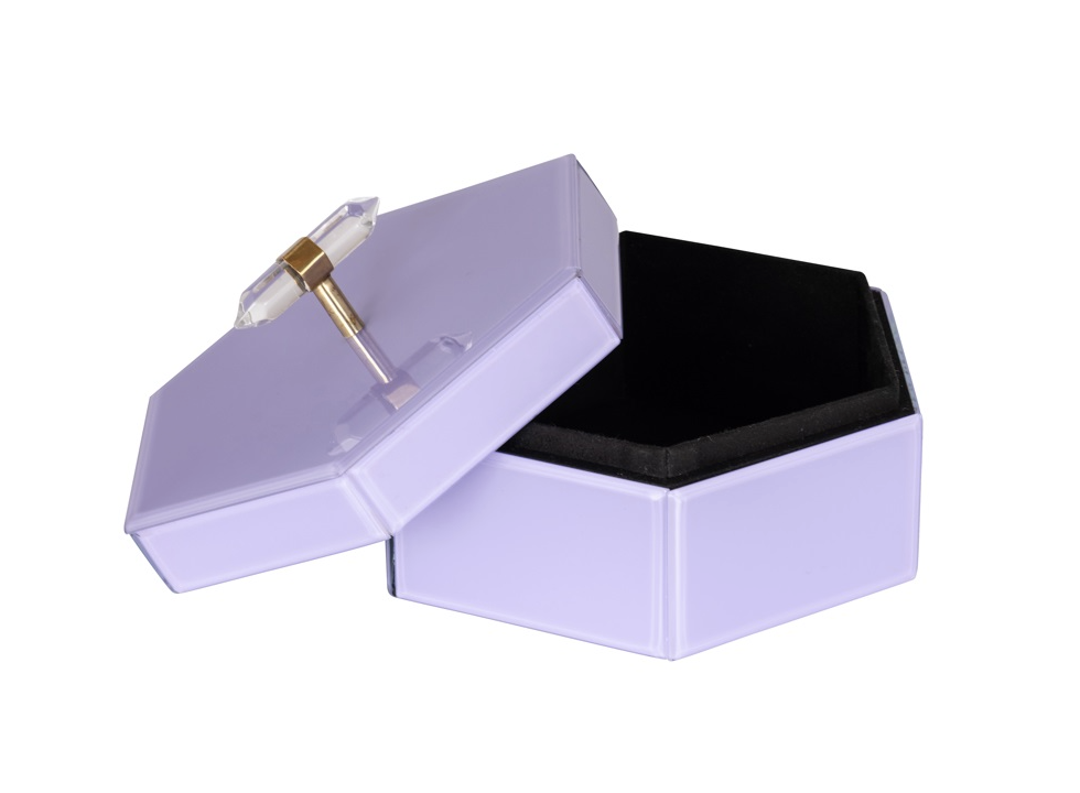 Sieraden Doos Jutta lila - groot - depauwwonen