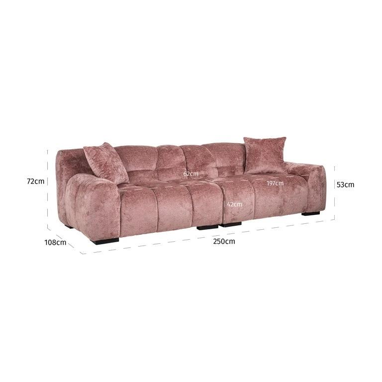 Sofa Charelle Rose Chenille by Richmond Interiors