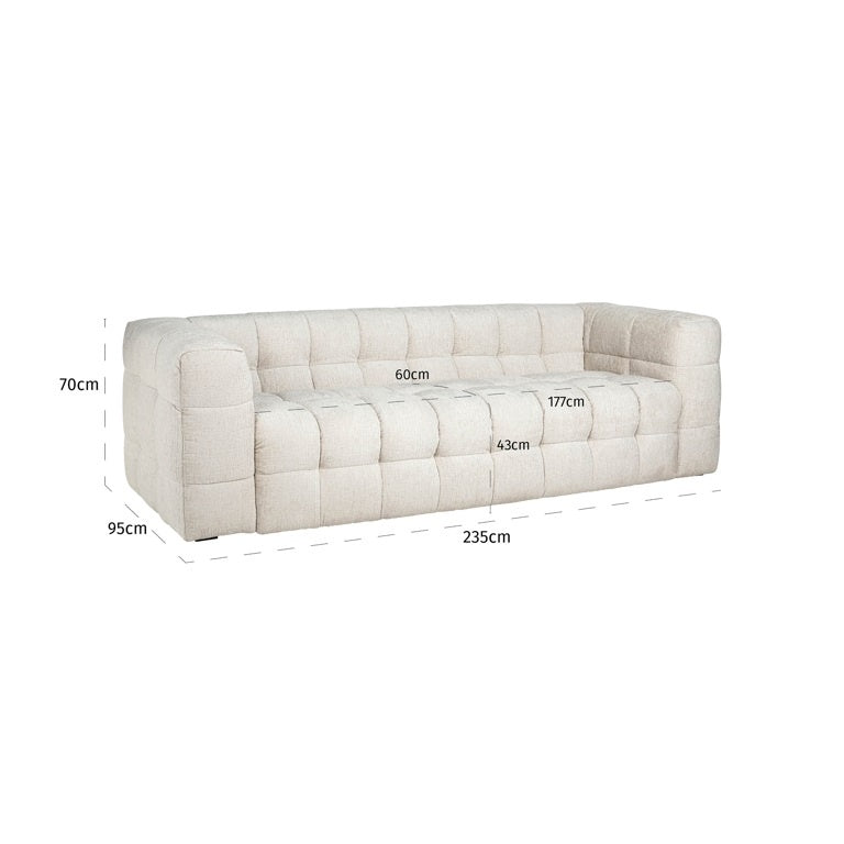 Sofa Merrol Cream Fusion - depauwwonen