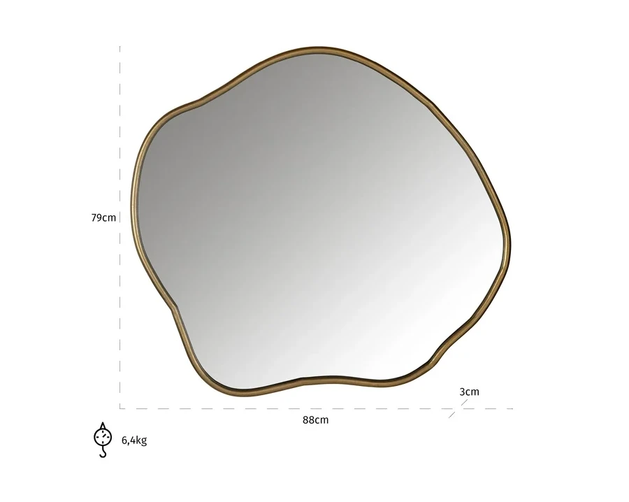 Spiegel Allyson Goud by Richmond Interiors