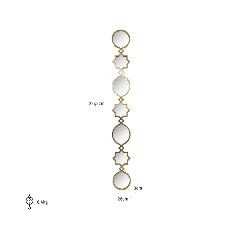 Spiegel Babice Goud by Richmond Interiors