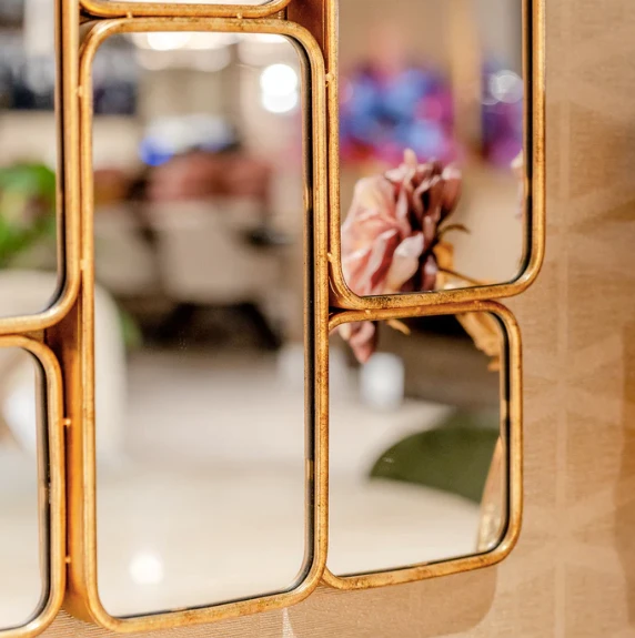 Spiegel Birche Goud by Richmond Interiors