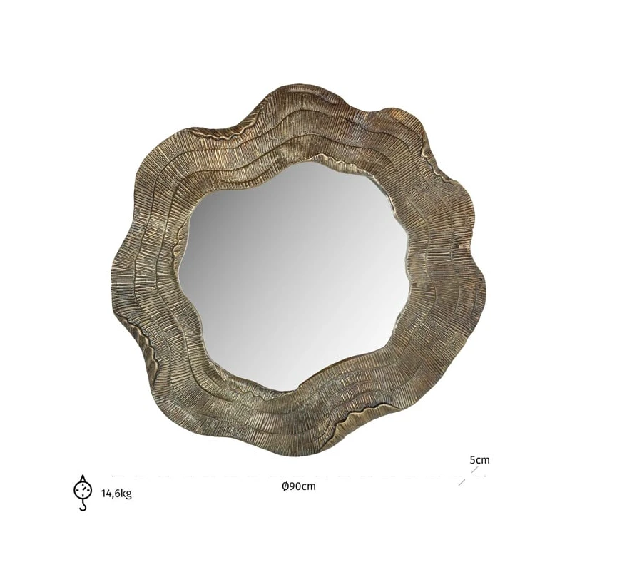 Spiegel Elia Goud by Richmond Interiors