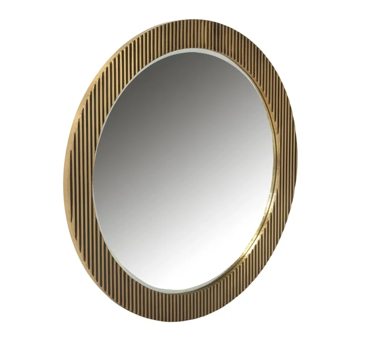 Spiegel Ironville Rond Goud by Richmond Interiors