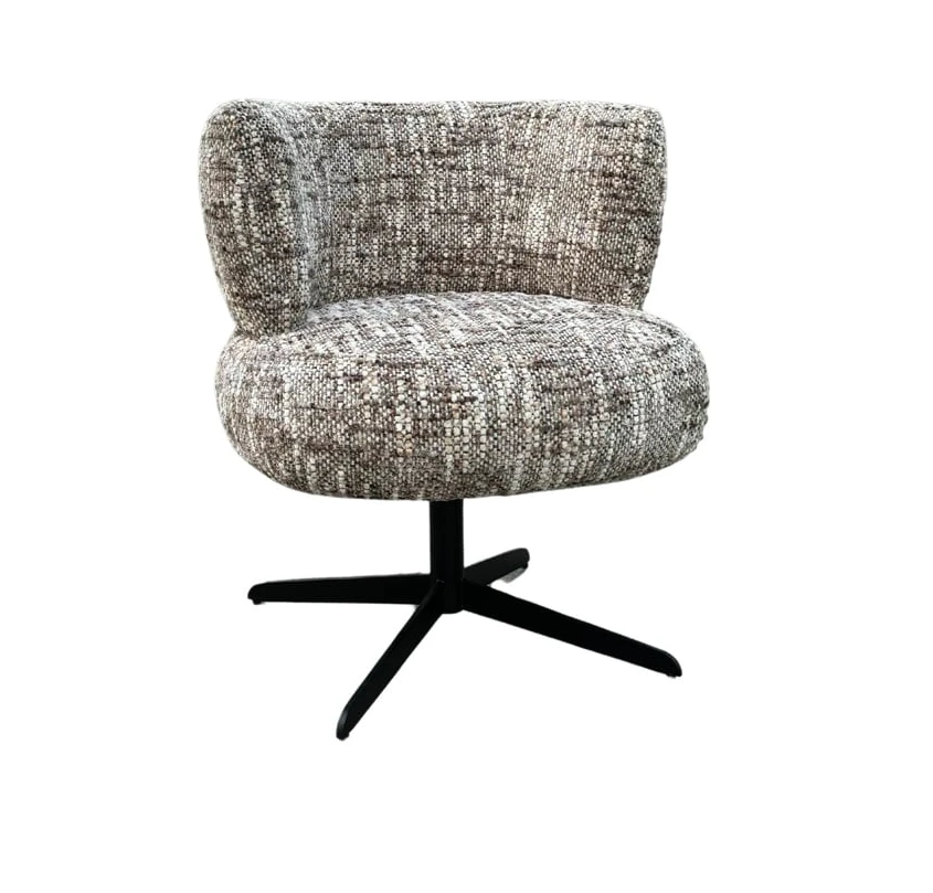 Stoel Alexis Brown Omara - draaipoot by Richmond Interiors