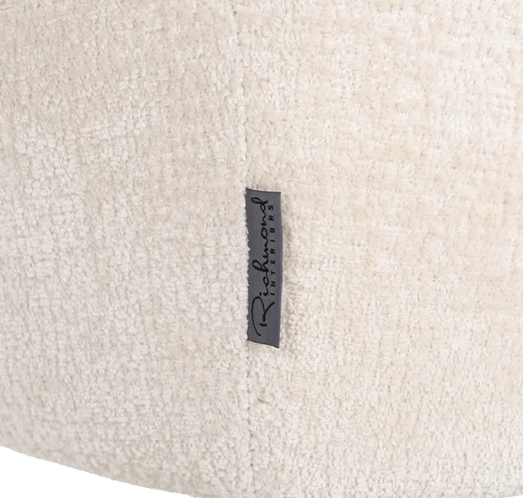Stoel Aline White Chenille - brandvertragend by Richmond Interiors