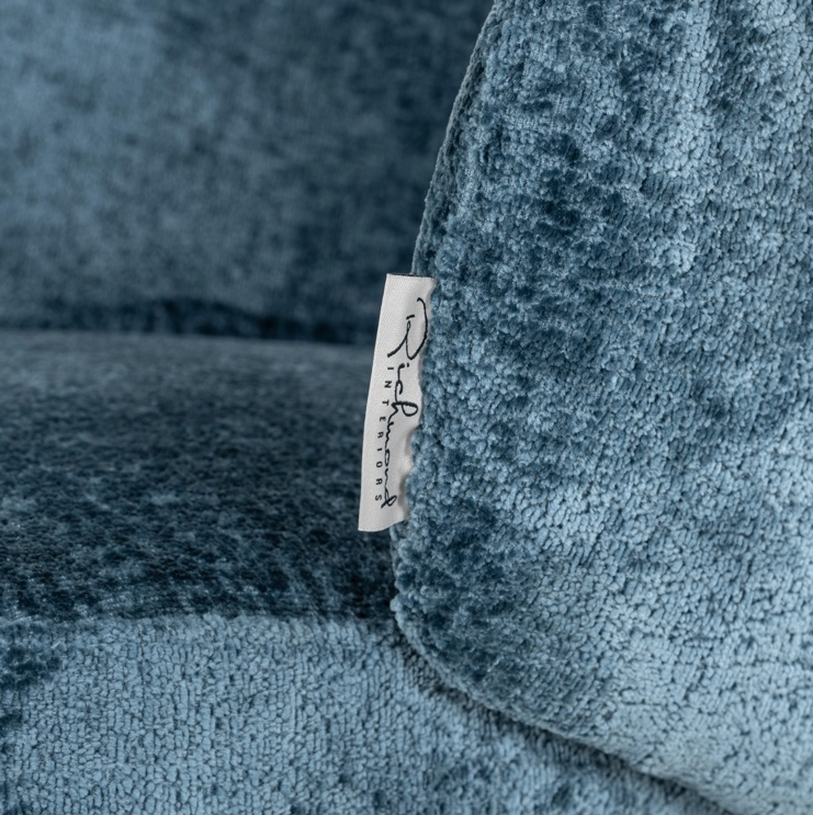 Stoel Amphara Blue Chenille - depauwwonen