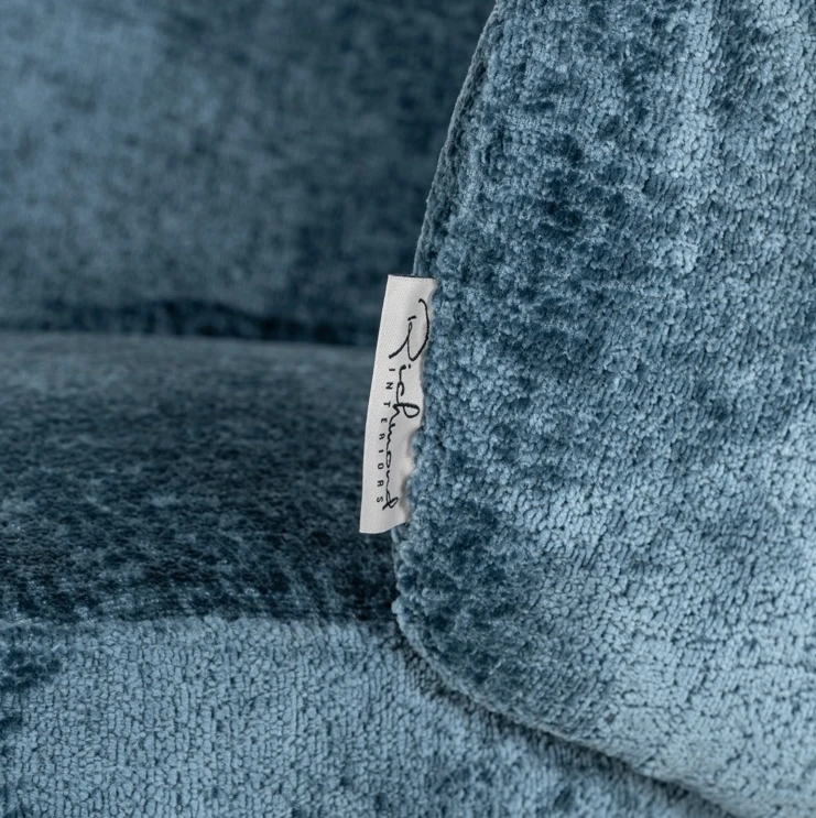 Stoel Amphara Blue Chenille by Richmond Interiors