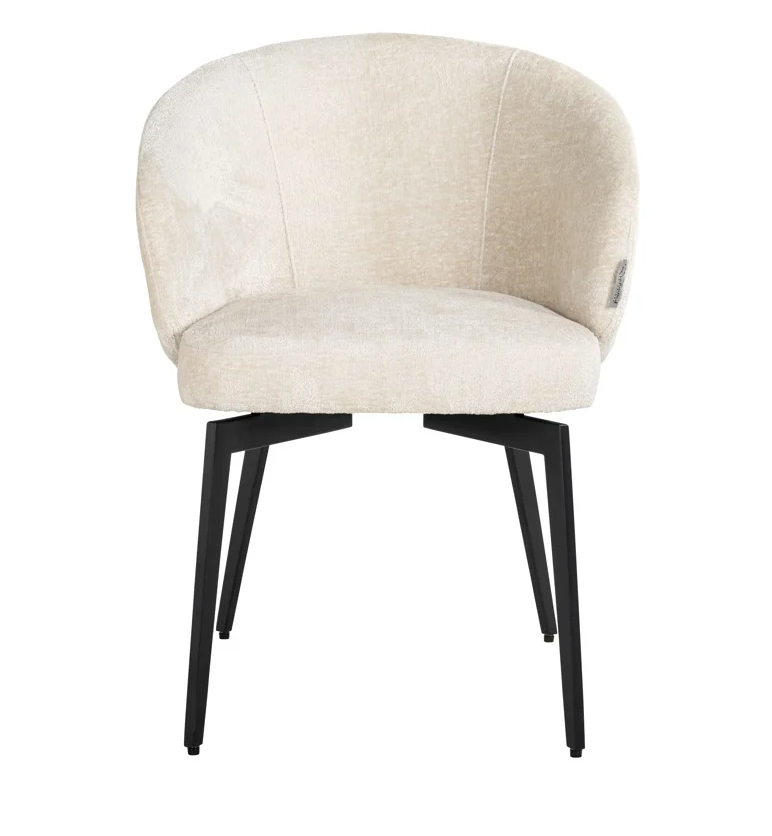 Stoel Amphara White Chenille - depauwwonen