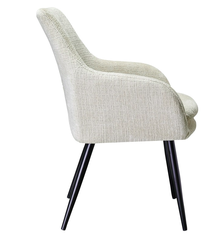 Stoel Chrissy Beige Chenille - depauwwonen