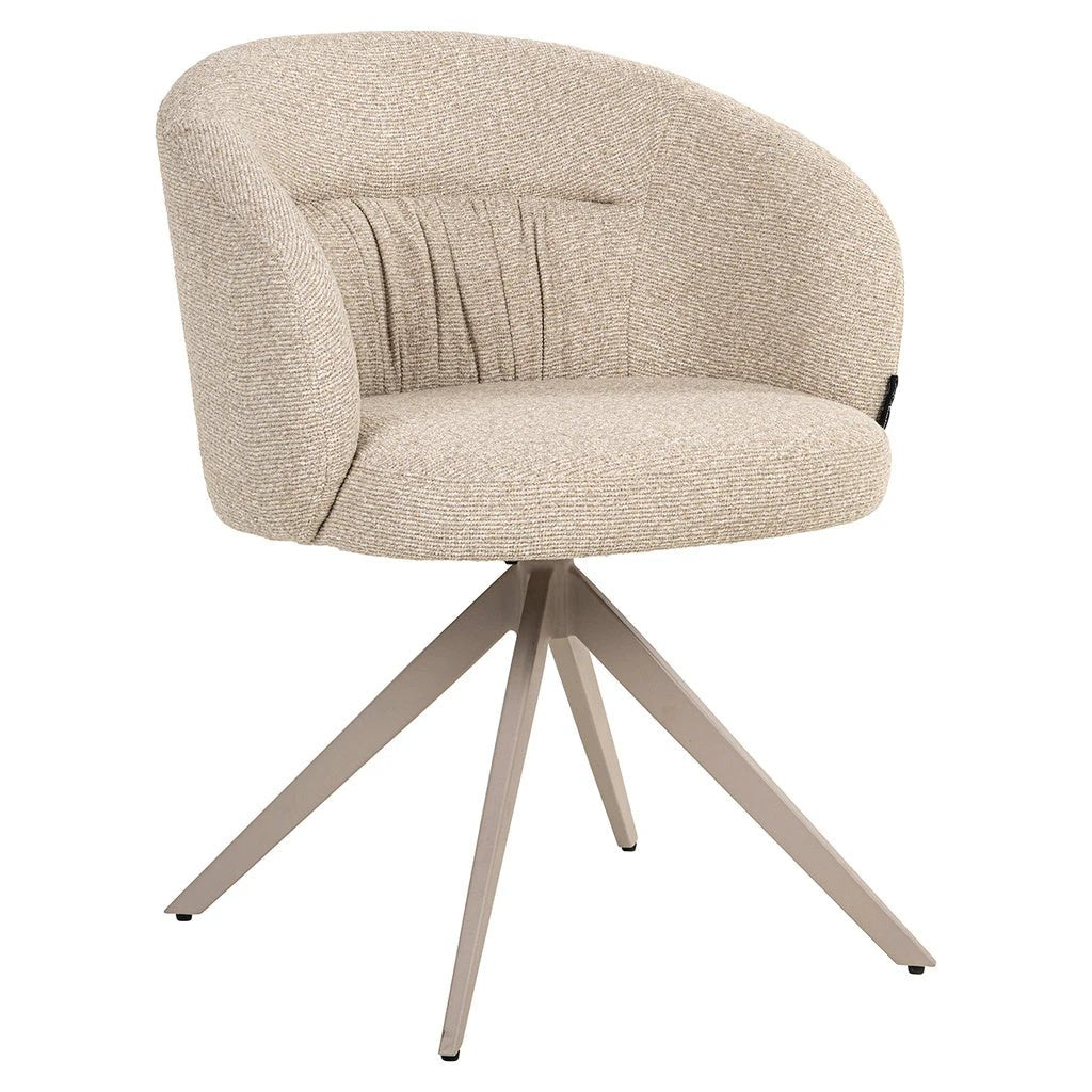 Stoel Olivia Biscotti - draaipoot by Richmond Interiors