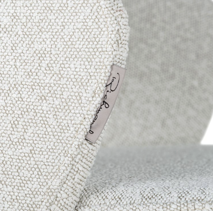 Stoel Savoy White Bouclé - depauwwonen