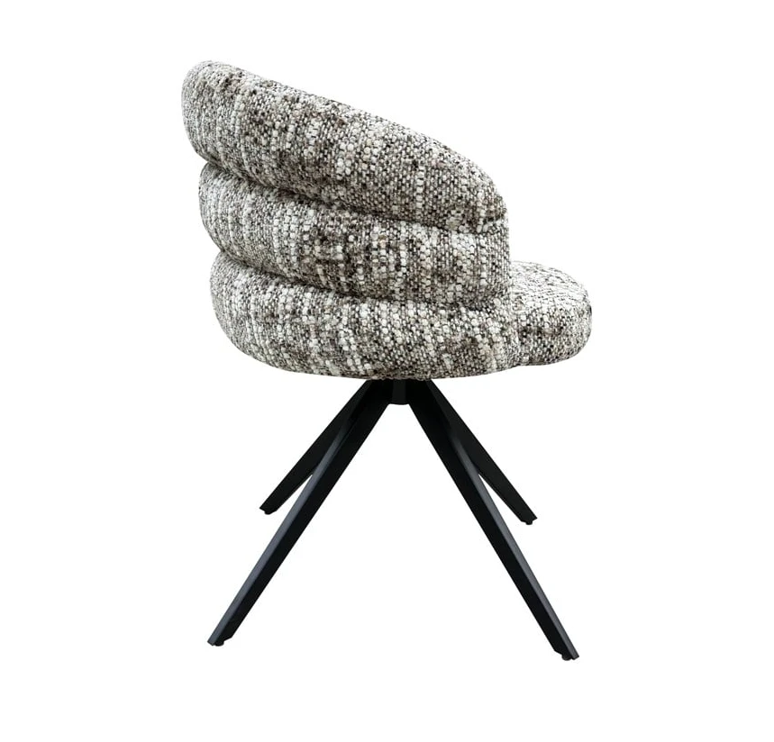 Stoel Serenity Brown Omara - draaipoot - verwacht 11/3 by Richmond Interiors